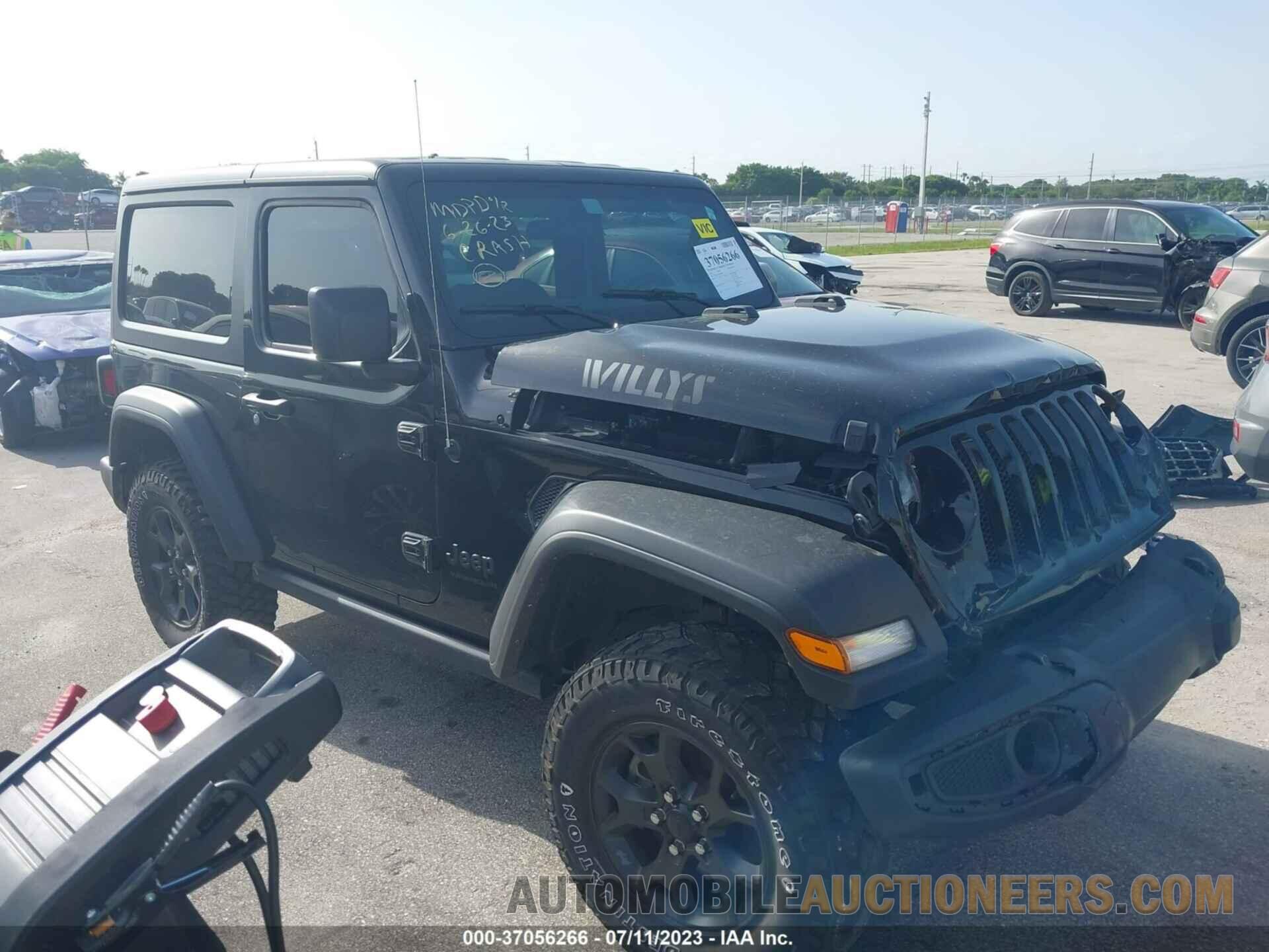 1C4GJXAN6MW666345 JEEP WRANGLER 2021