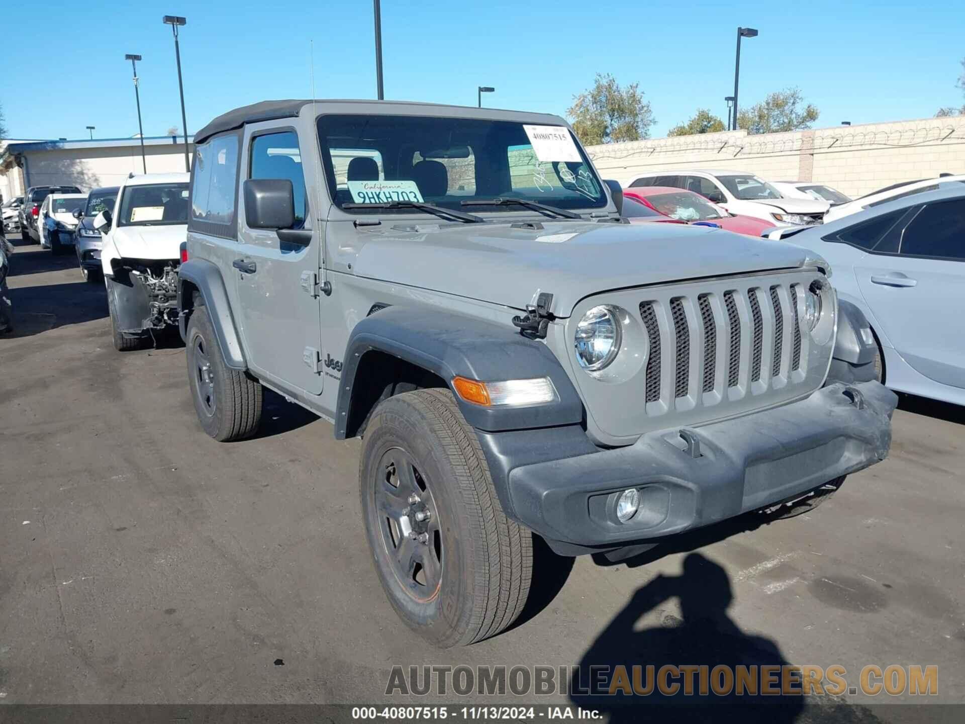 1C4GJXAN6PW672179 JEEP WRANGLER 2023