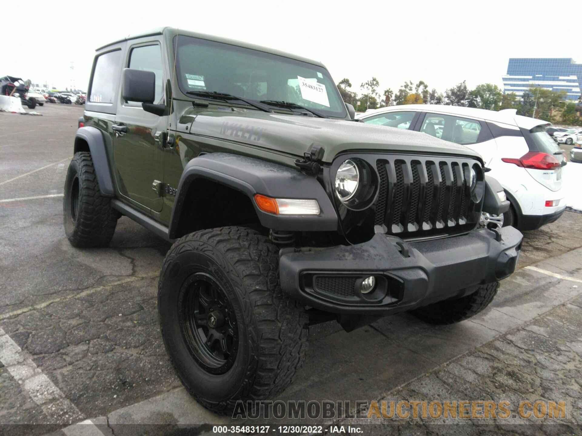 1C4GJXAN7LW292309 JEEP WRANGLER 2020