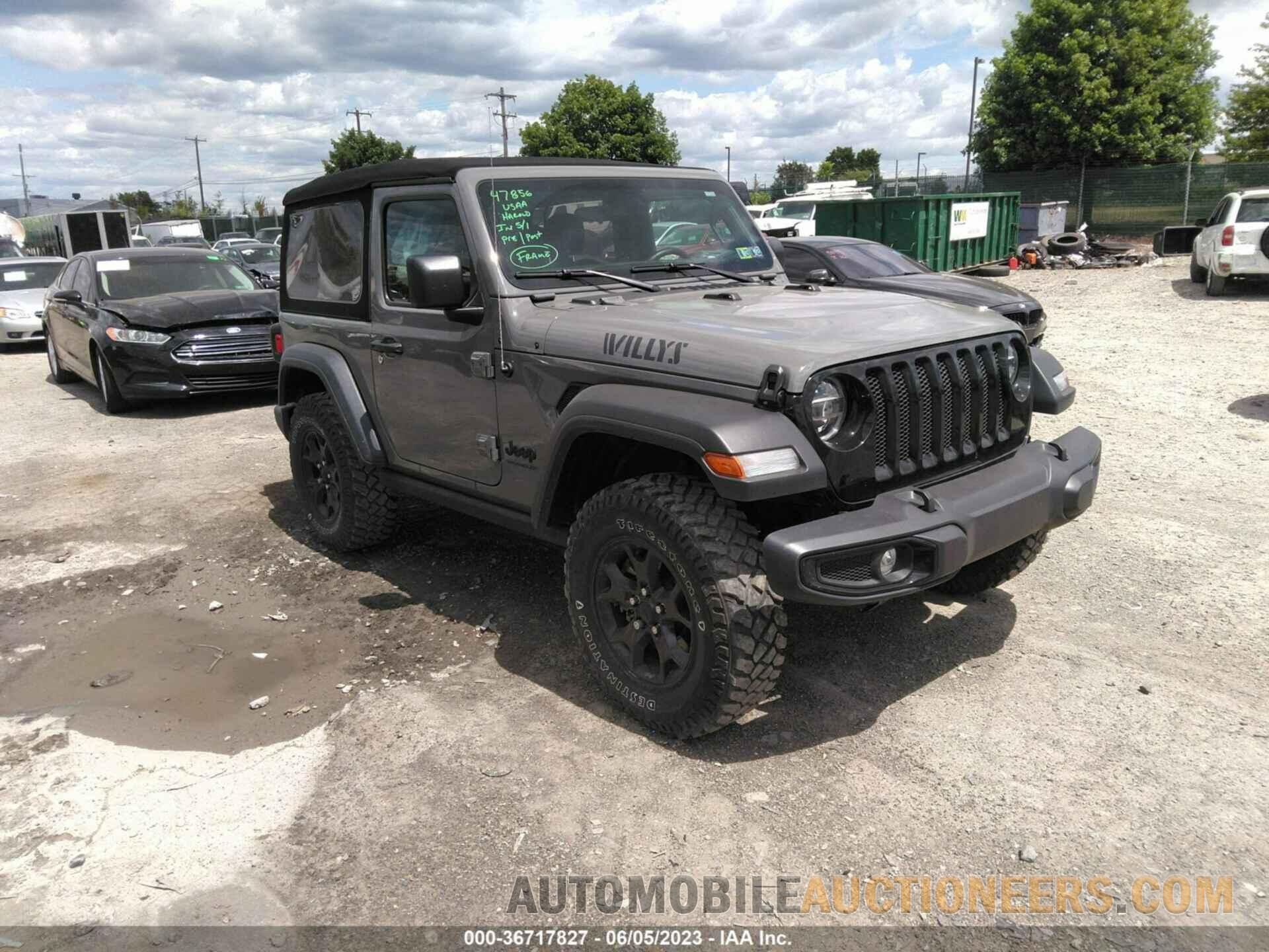 1C4GJXAN7MW696891 JEEP WRANGLER 2021