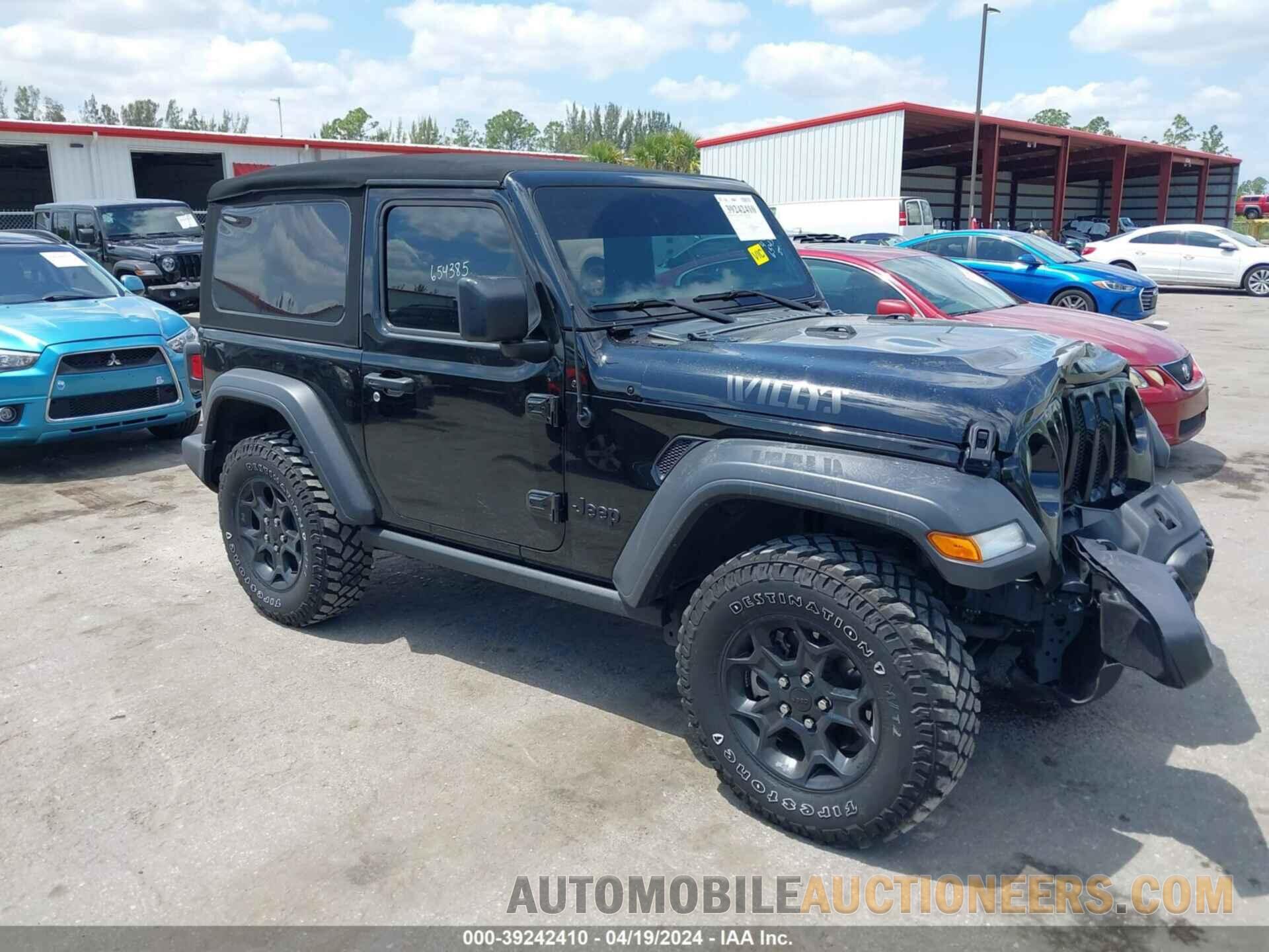 1C4GJXAN7PW654385 JEEP WRANGLER 2023