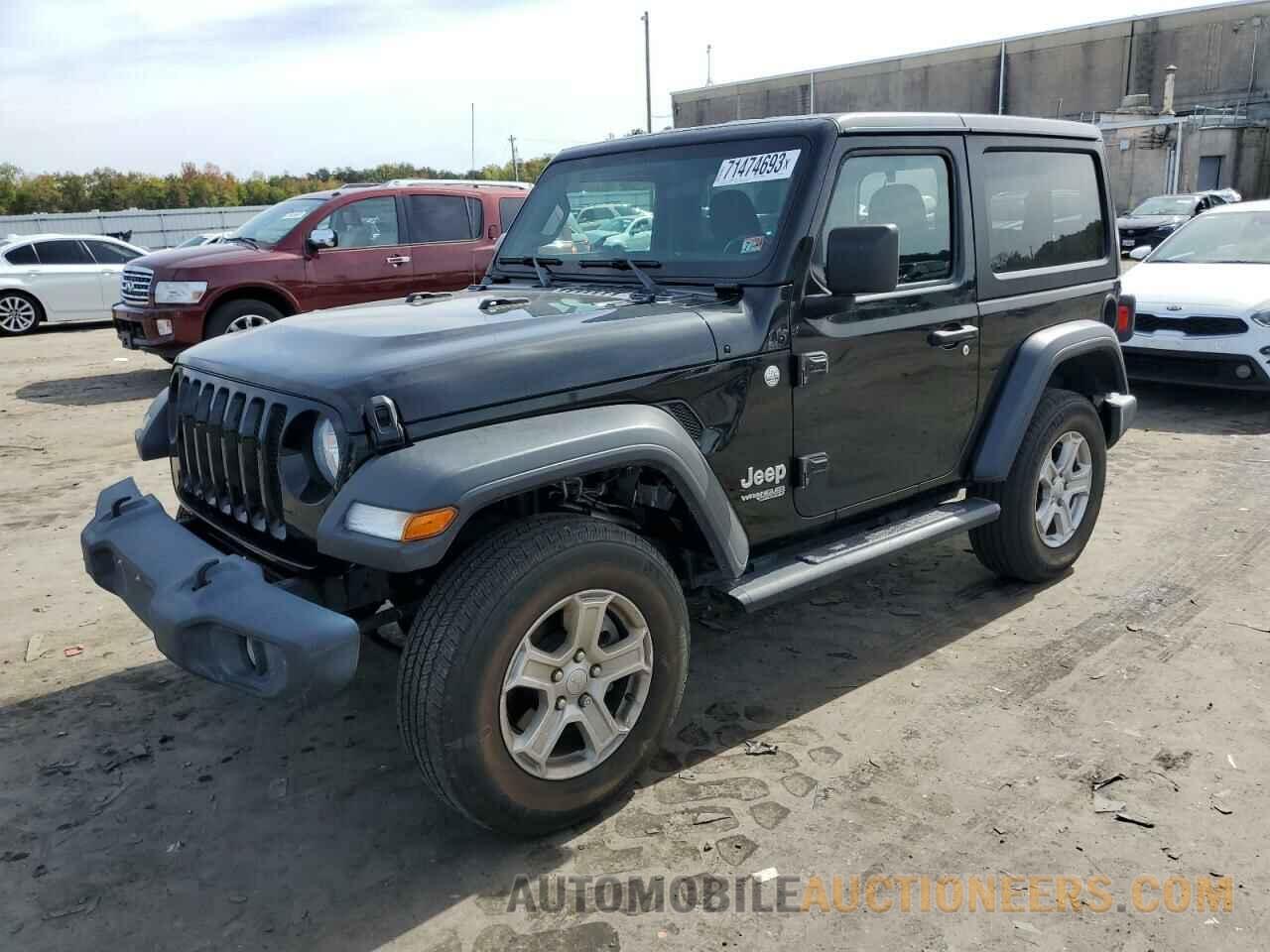 1C4GJXAN8KW520459 JEEP WRANGLER 2019