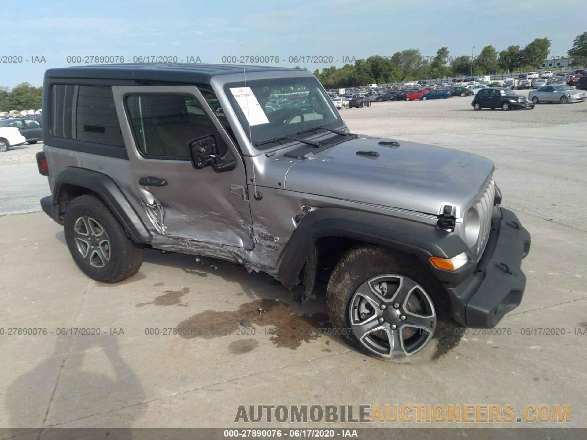 1C4GJXAN8LW134593 JEEP WRANGLER 2020