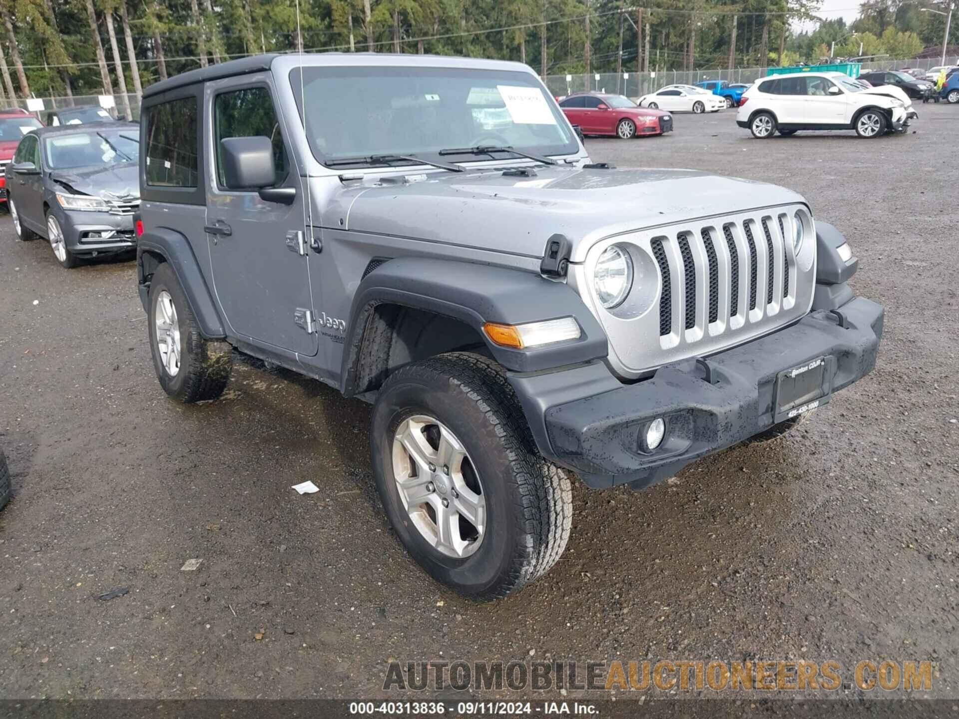 1C4GJXAN8LW203850 JEEP WRANGLER 2020