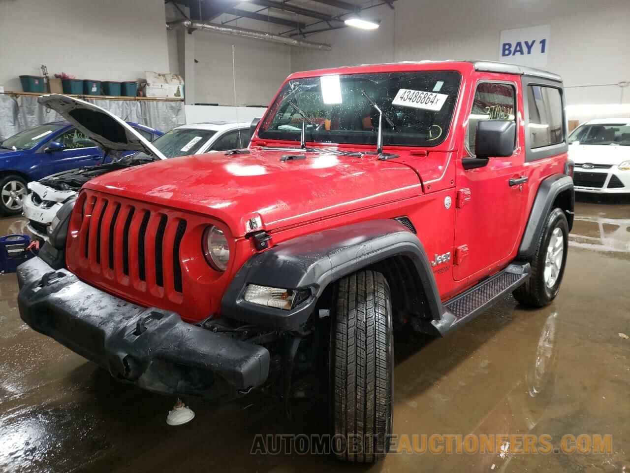 1C4GJXAN8MW523123 JEEP WRANGLER 2021