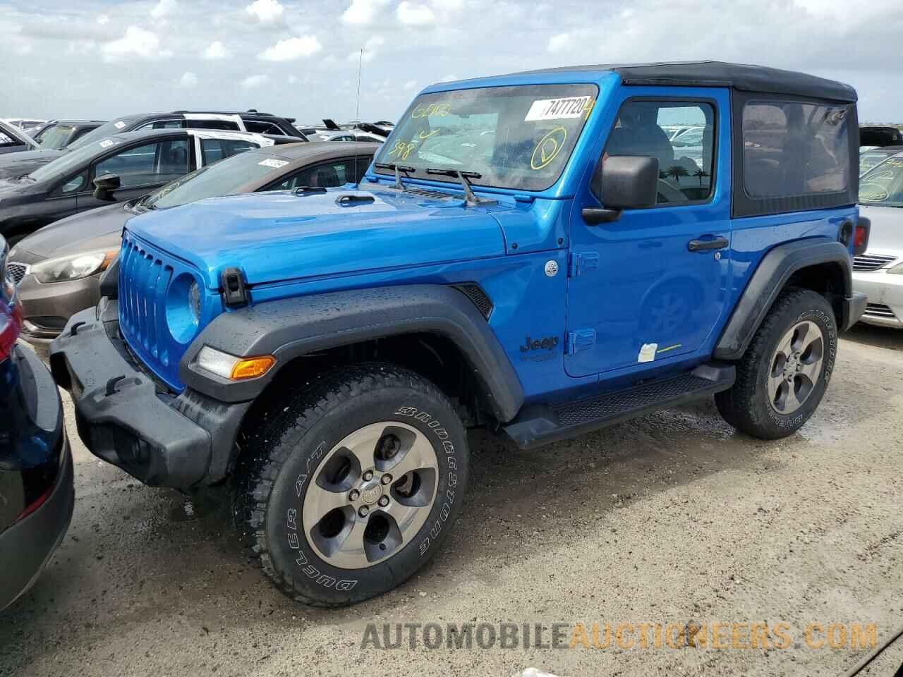 1C4GJXAN8MW659784 JEEP WRANGLER 2021