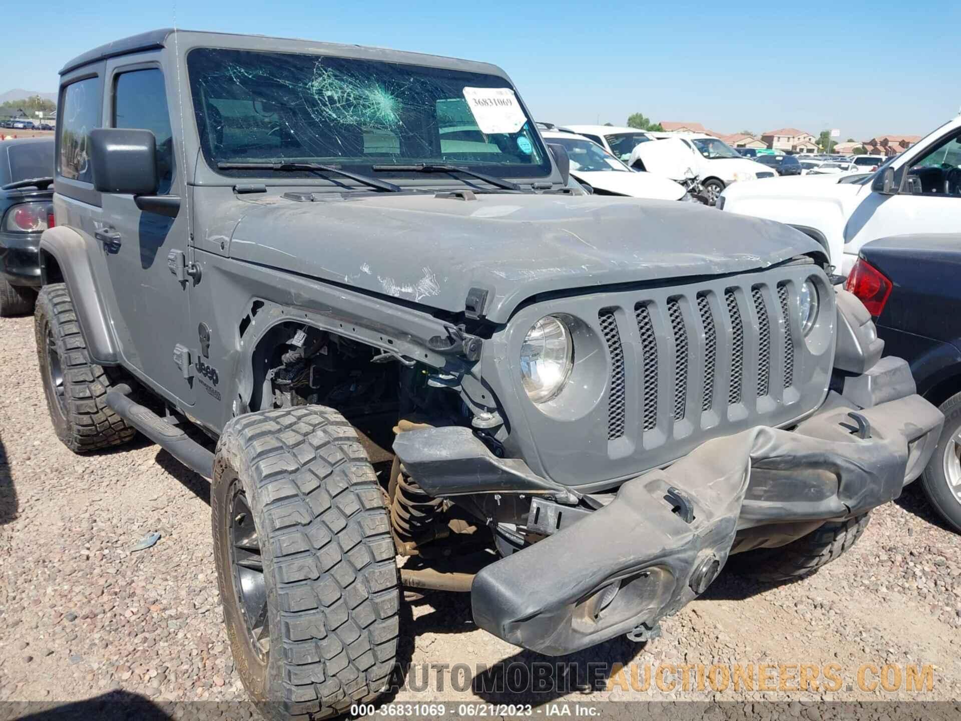 1C4GJXAN8MW671563 JEEP WRANGLER 2021