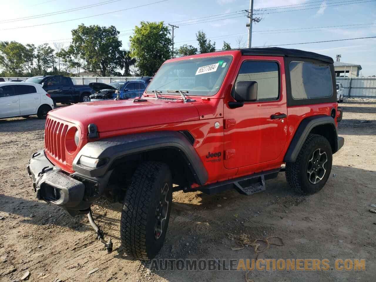 1C4GJXAN8MW721801 JEEP WRANGLER 2021