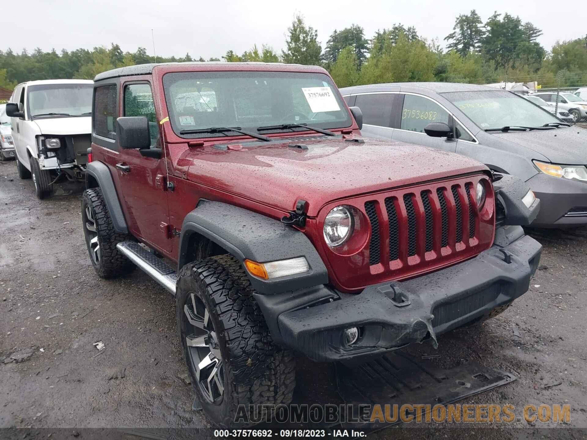 1C4GJXAN8MW845759 JEEP WRANGLER 2021