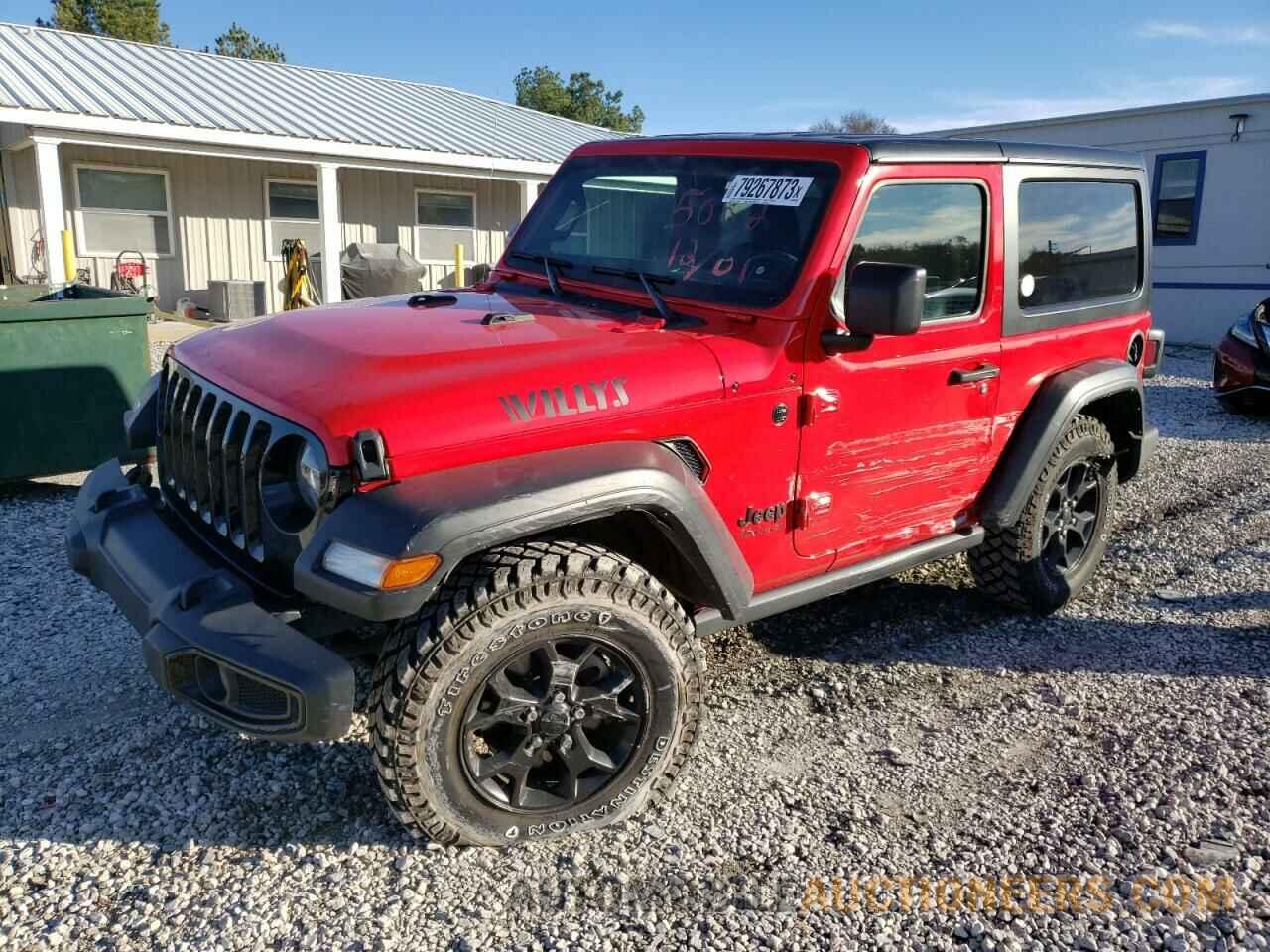 1C4GJXAN8NW175082 JEEP WRANGLER 2022