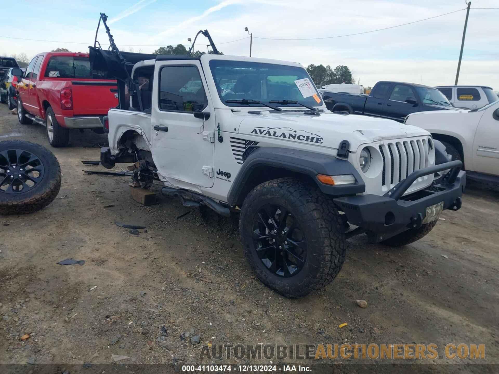 1C4GJXAN8PW614204 JEEP WRANGLER 2023