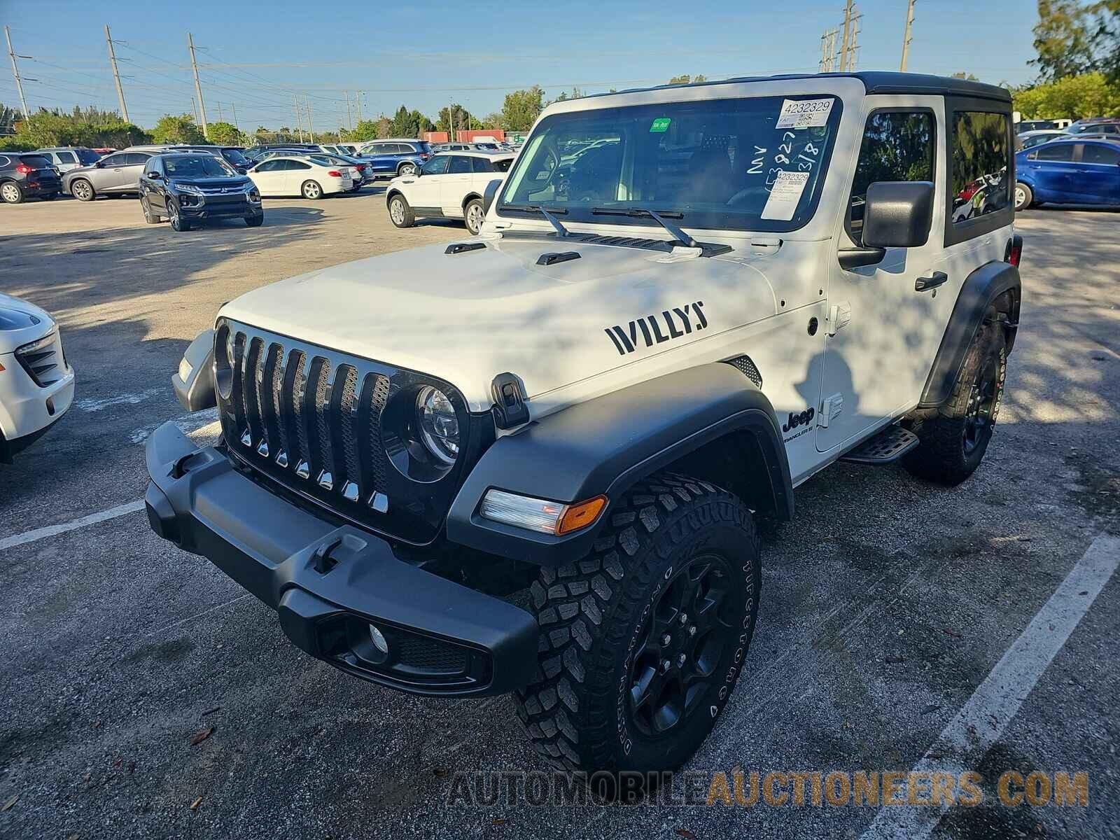 1C4GJXAN8PW653827 Jeep Wrangler 2023