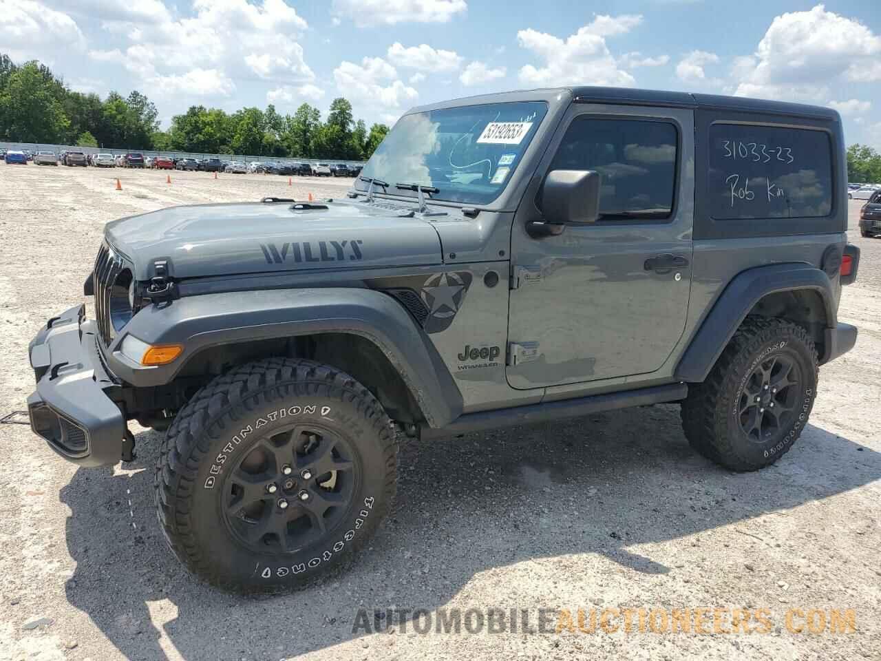 1C4GJXAN9MW626504 JEEP WRANGLER 2021