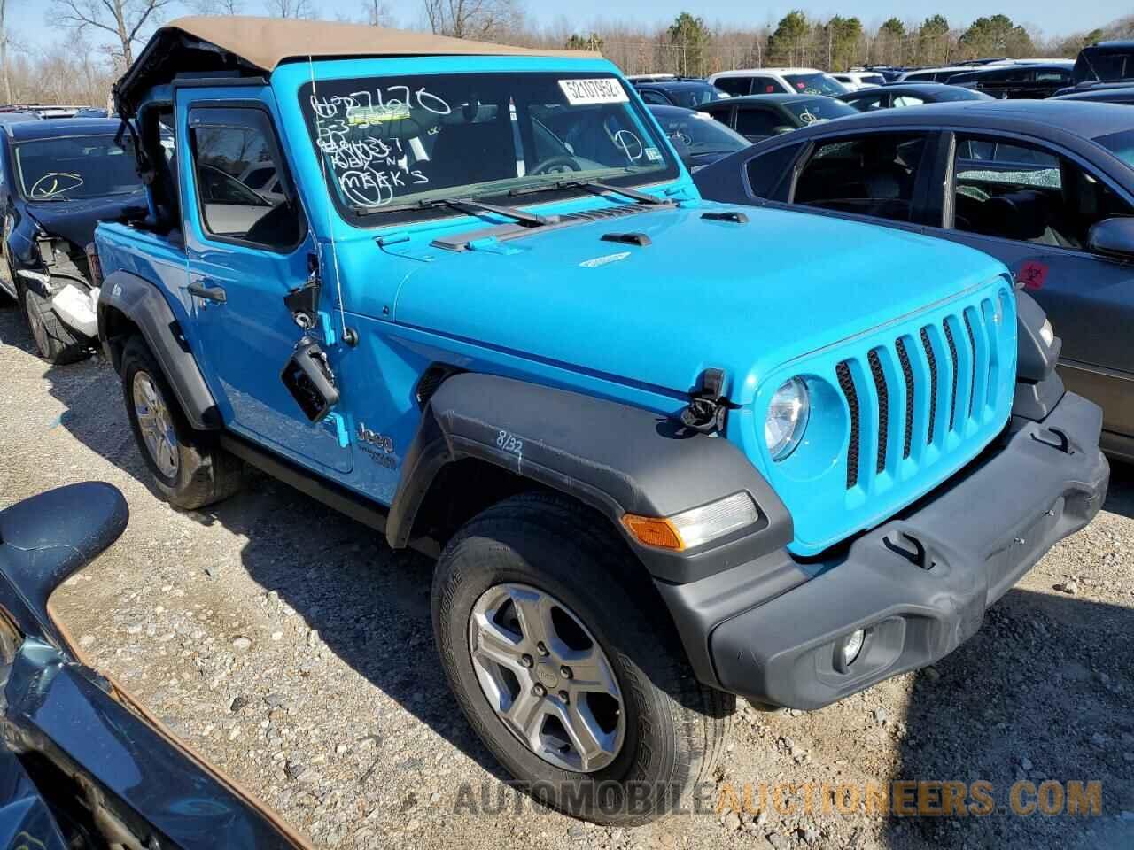 1C4GJXAN9MW627670 JEEP WRANGLER 2021