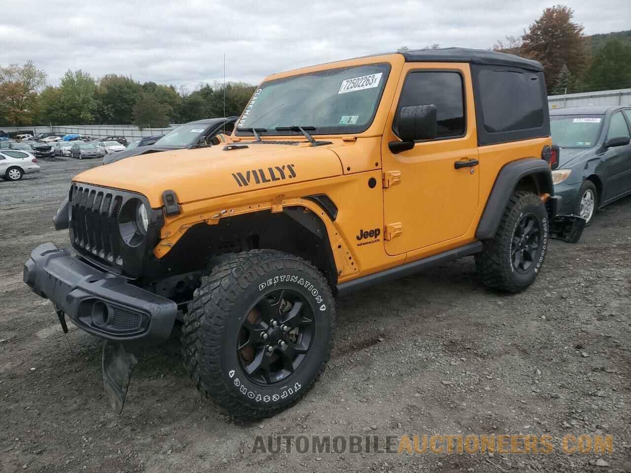 1C4GJXAN9MW638877 JEEP WRANGLER 2021