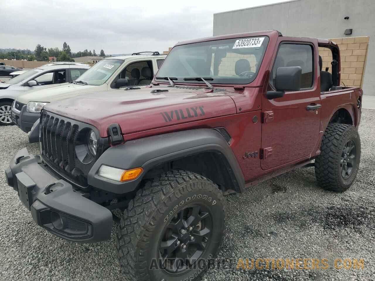 1C4GJXAN9NW167251 JEEP WRANGLER 2022