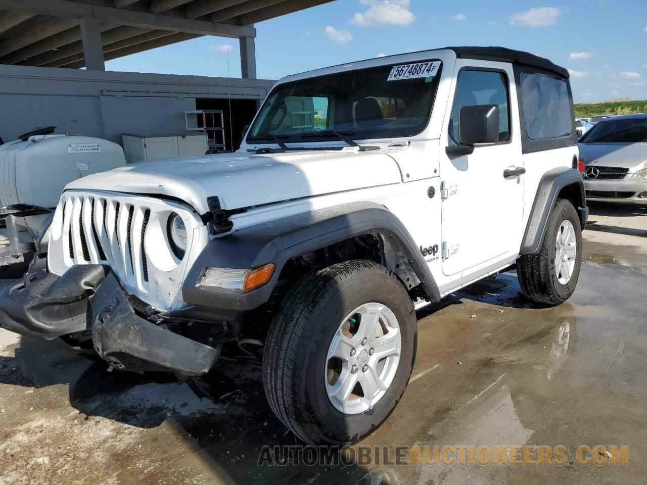 1C4GJXAN9PW592844 JEEP WRANGLER 2023