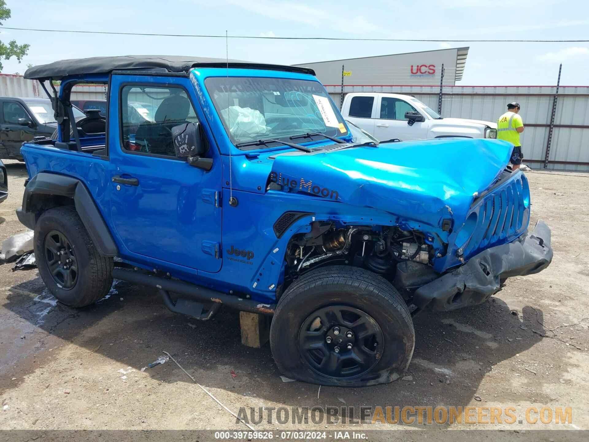 1C4HJXAG2NW261753 JEEP WRANGLER 2022