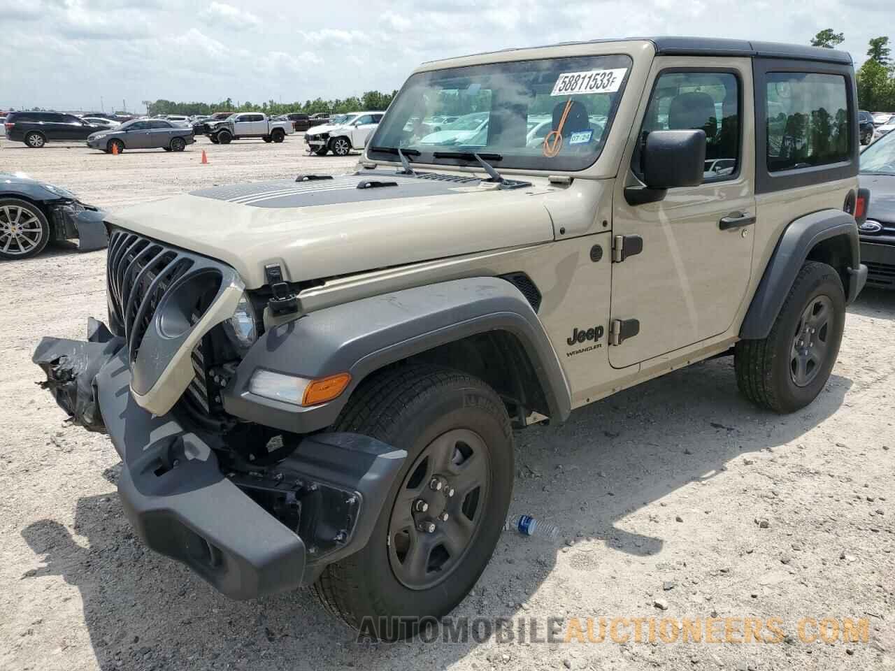 1C4HJXAG3NW235369 JEEP WRANGLER 2022