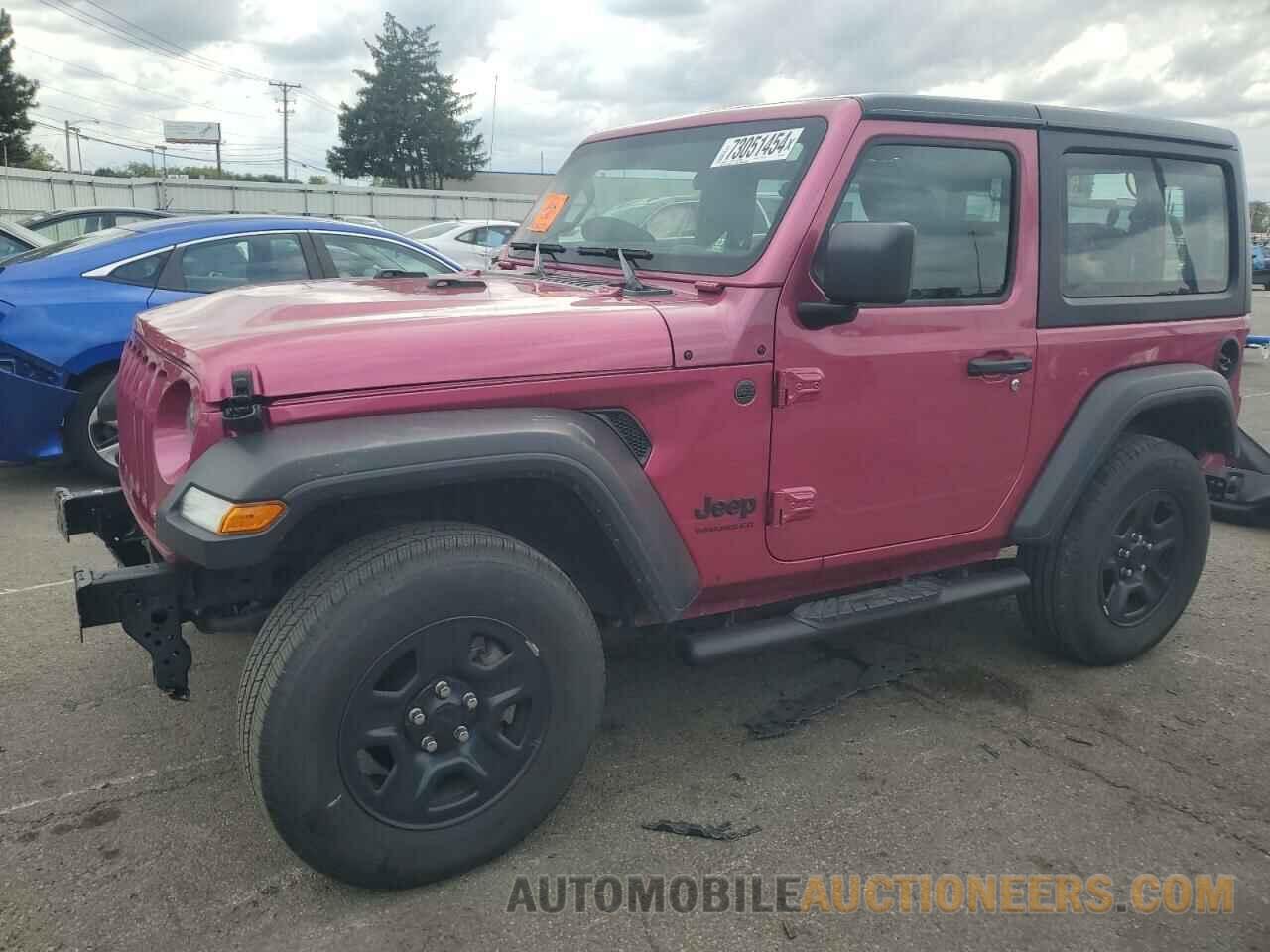 1C4HJXAG7NW147909 JEEP WRANGLER 2022