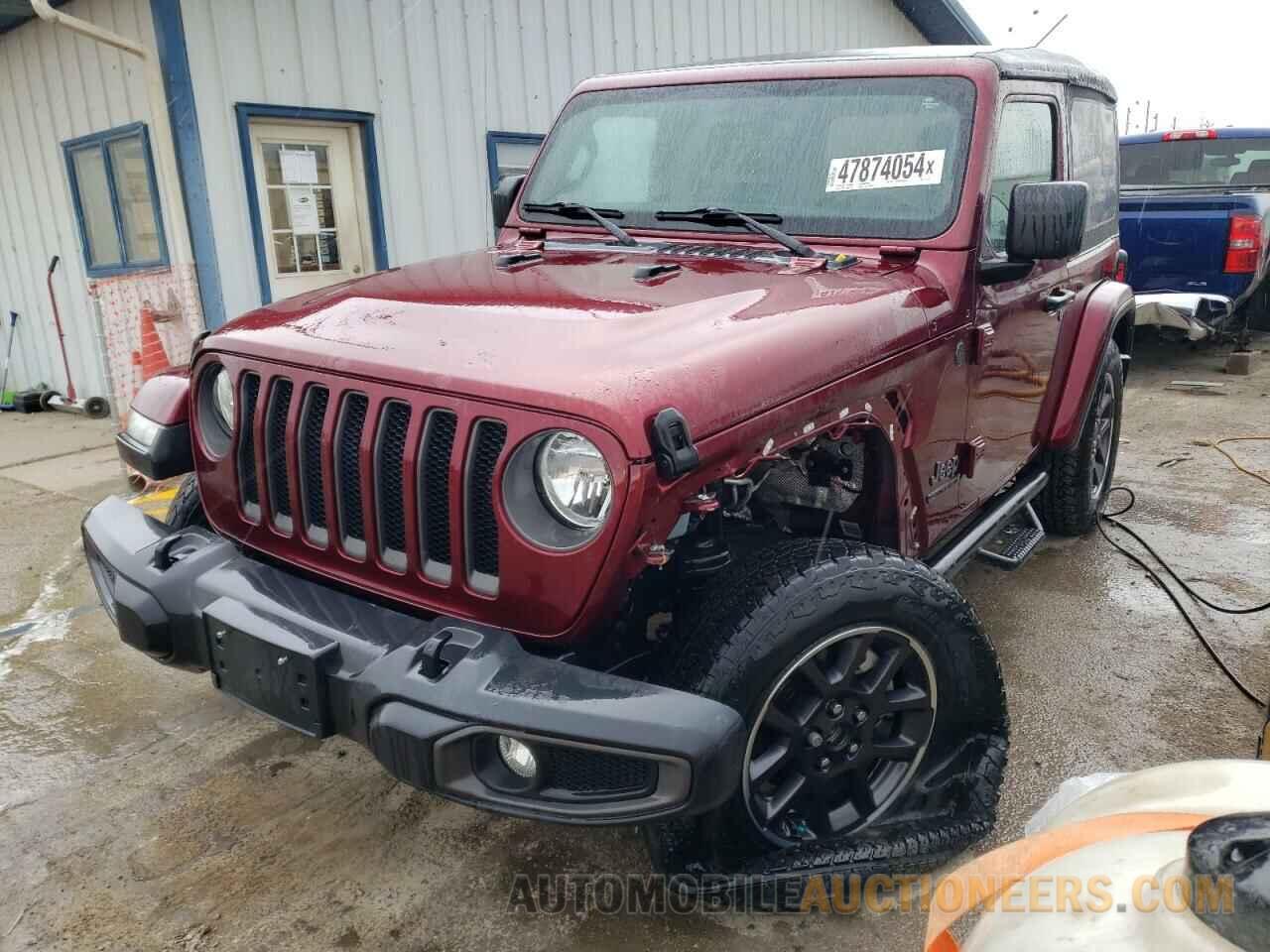 1C4HJXAG8MW741424 JEEP WRANGLER 2021