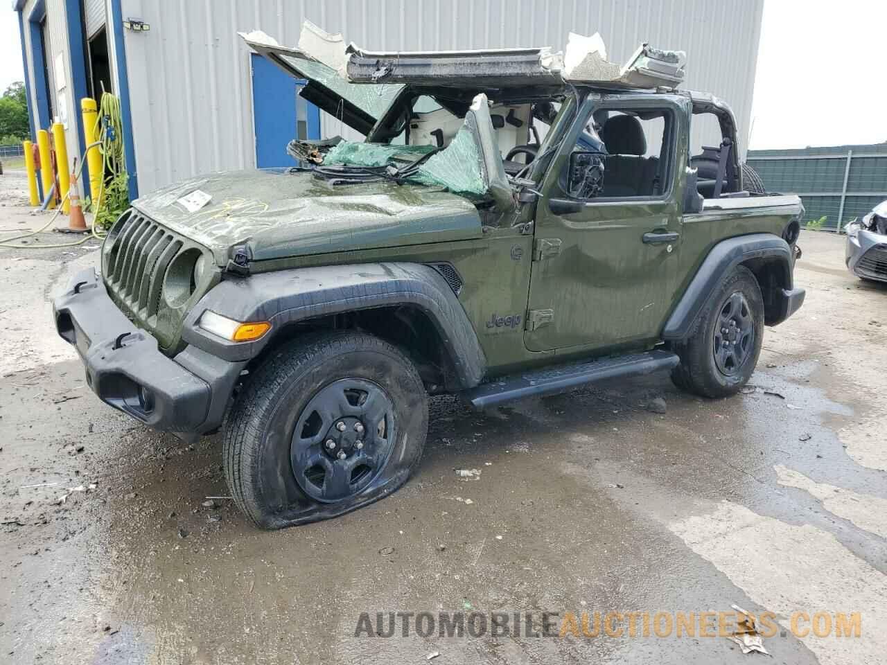 1C4HJXAG8NW243547 JEEP WRANGLER 2022