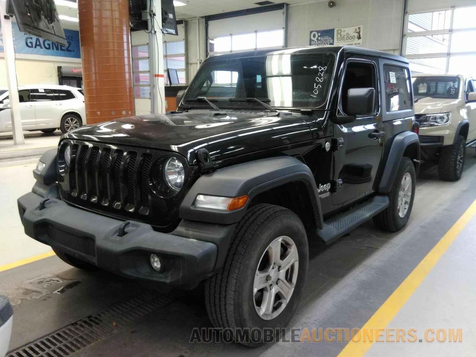 1C4HJXAN6KW610729 Jeep Wrangler 2019