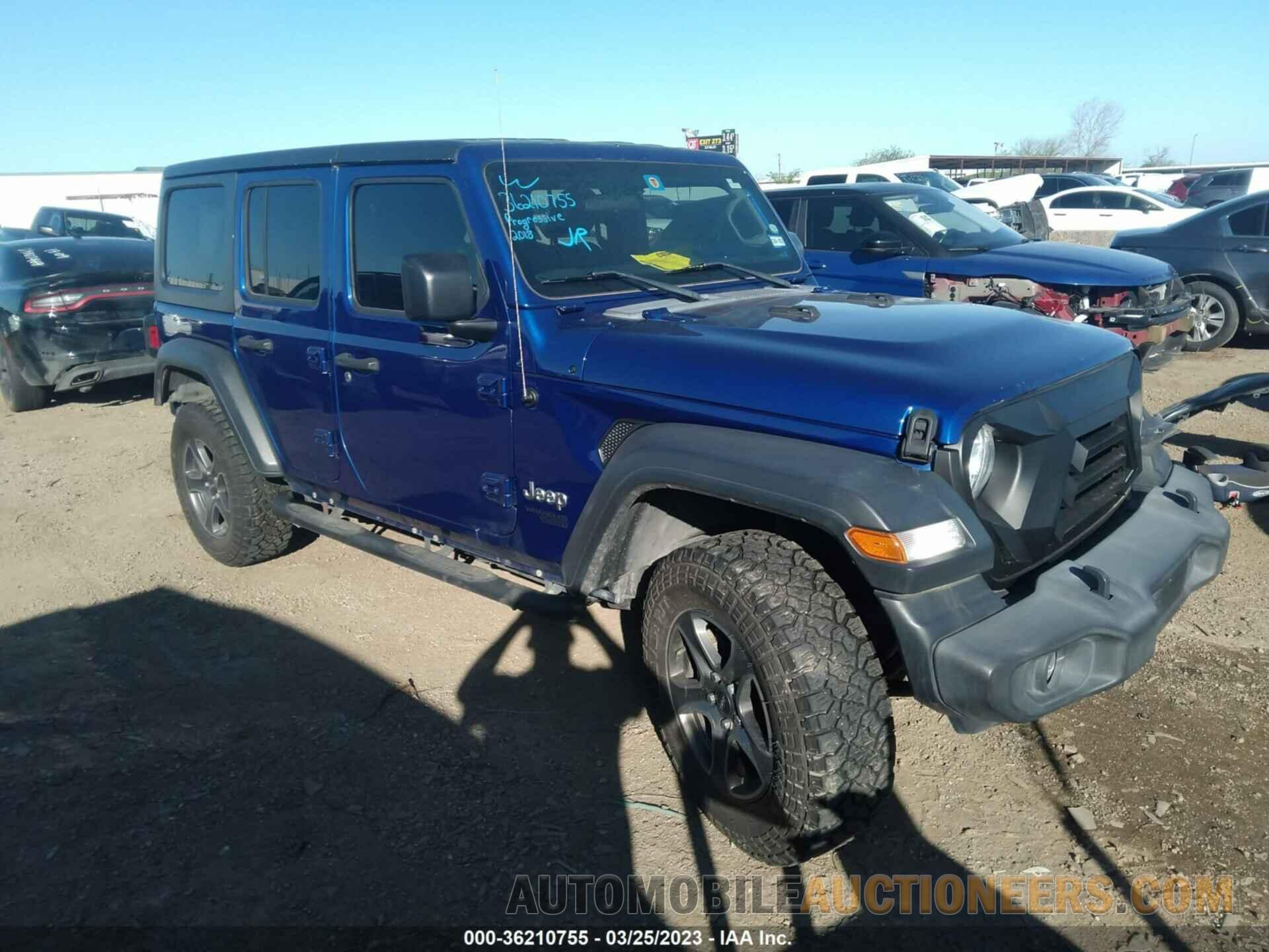 1C4HJXDG0JW223203 JEEP WRANGLER UNLIMITED 2018