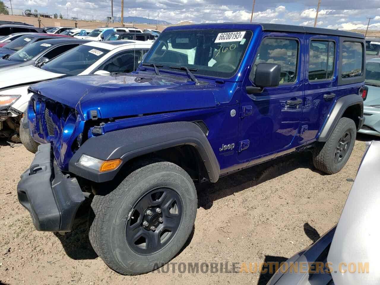 1C4HJXDG0KW506279 JEEP WRANGLER 2019