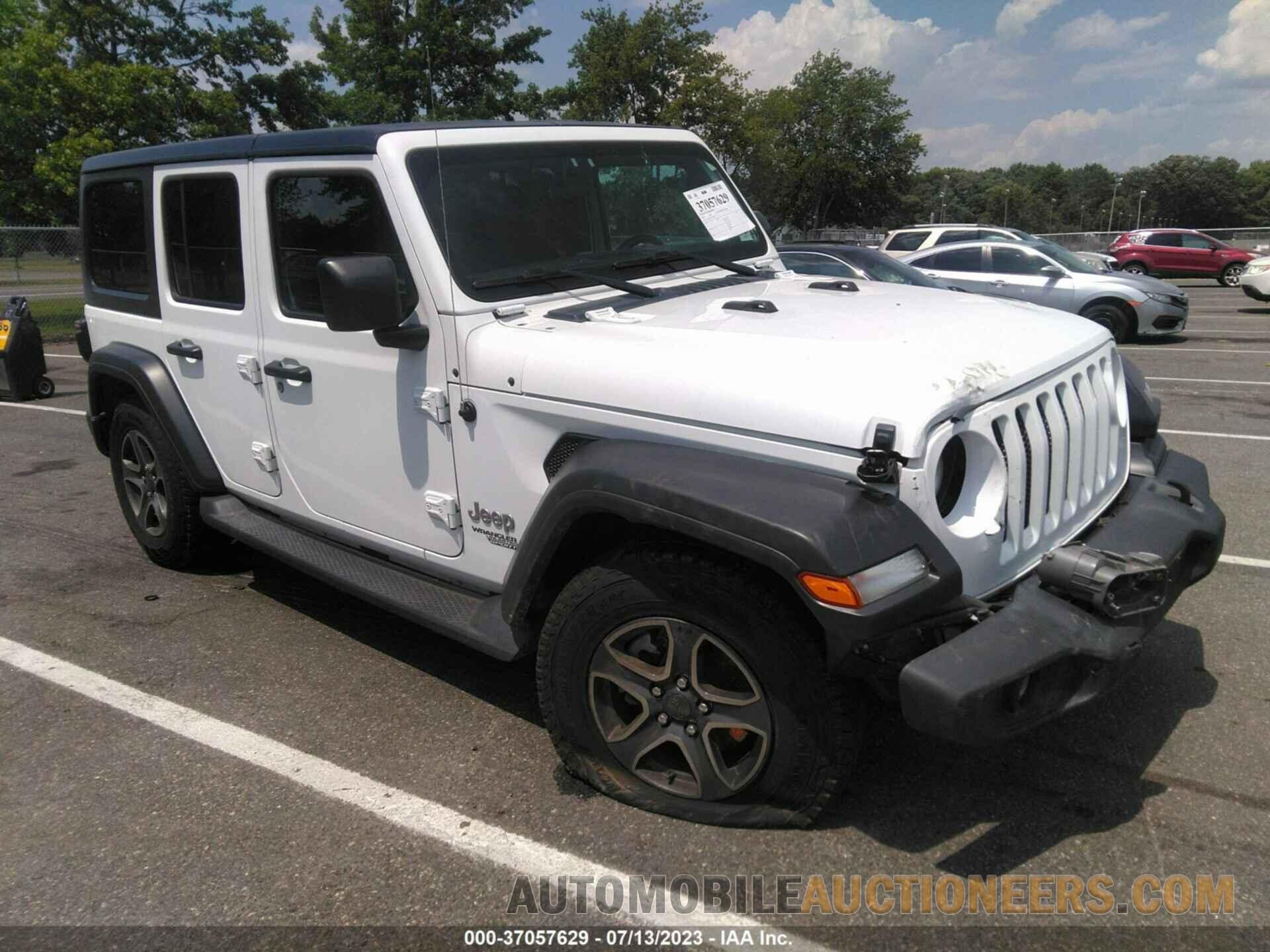 1C4HJXDG0KW542098 JEEP WRANGLER UNLIMITED 2019