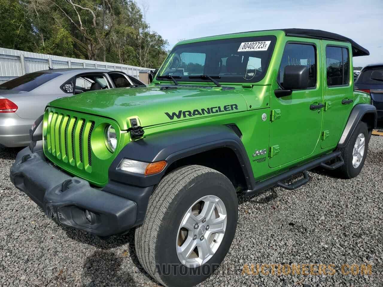 1C4HJXDG0KW556969 JEEP WRANGLER 2019