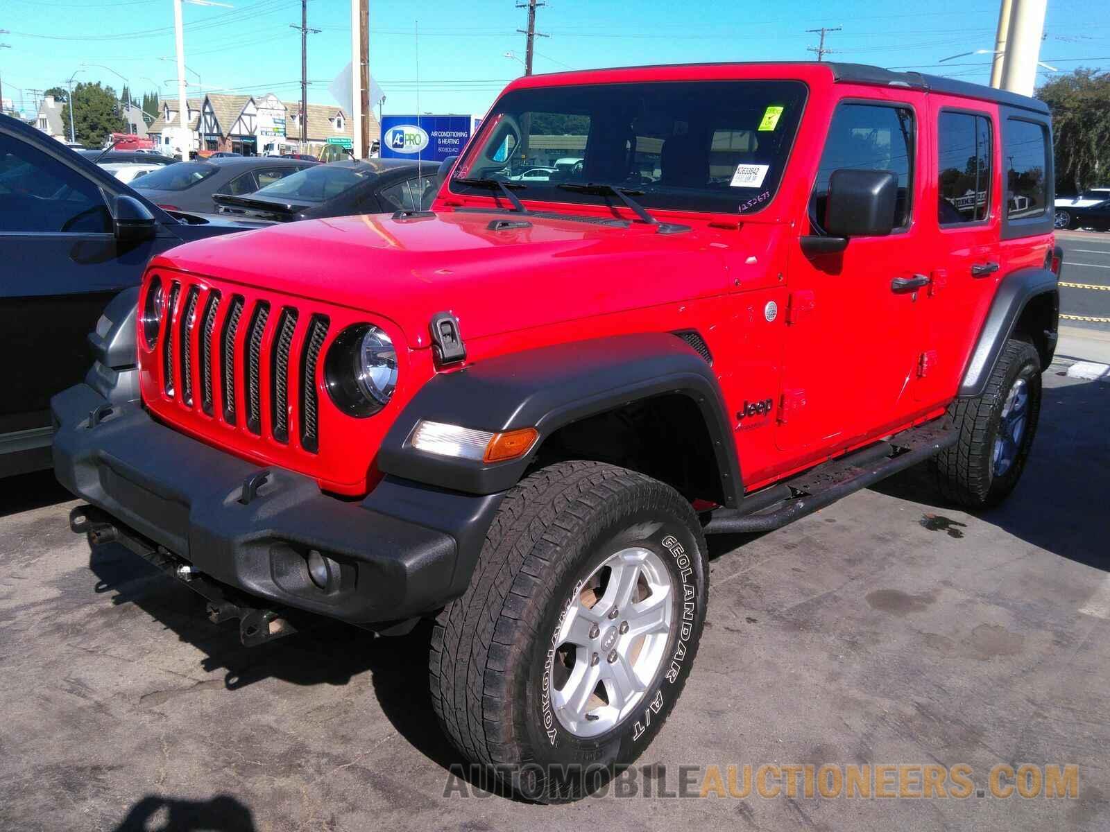 1C4HJXDG0KW633842 Jeep Wrangler Unlimited 2019