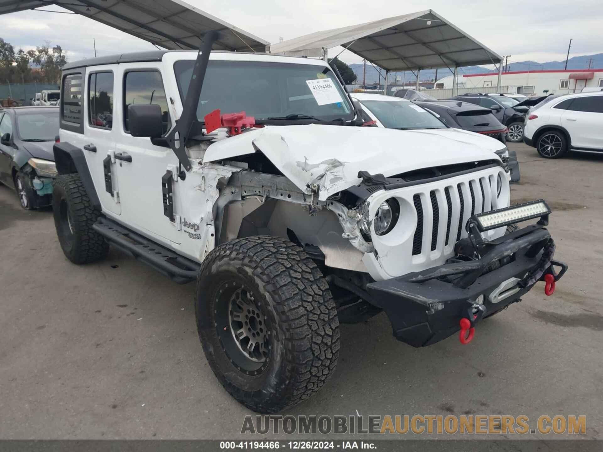 1C4HJXDG0KW646218 JEEP WRANGLER UNLIMITED 2019