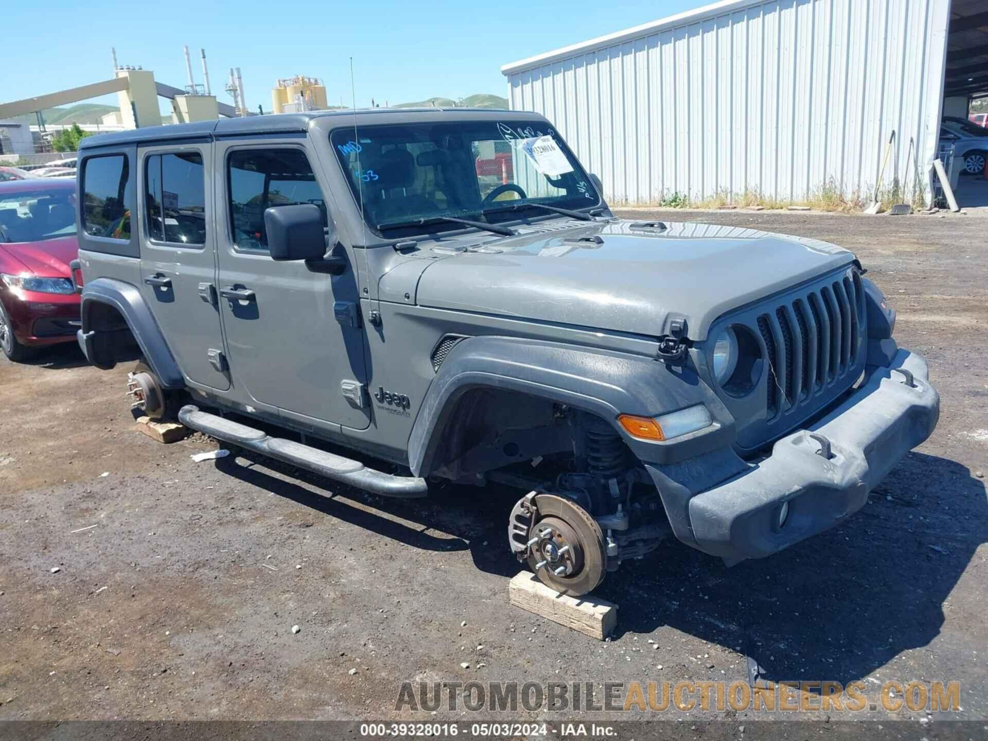 1C4HJXDG0LW190075 JEEP WRANGLER UNLIMITED 2020