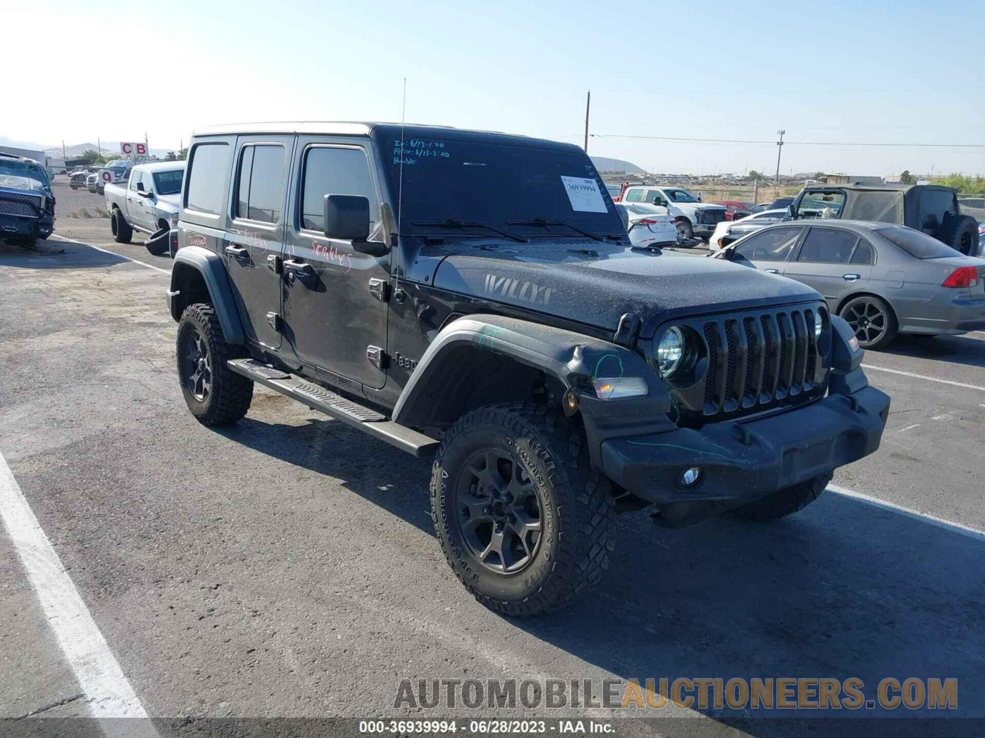 1C4HJXDG0LW216156 JEEP WRANGLER UNLIMITED 2020