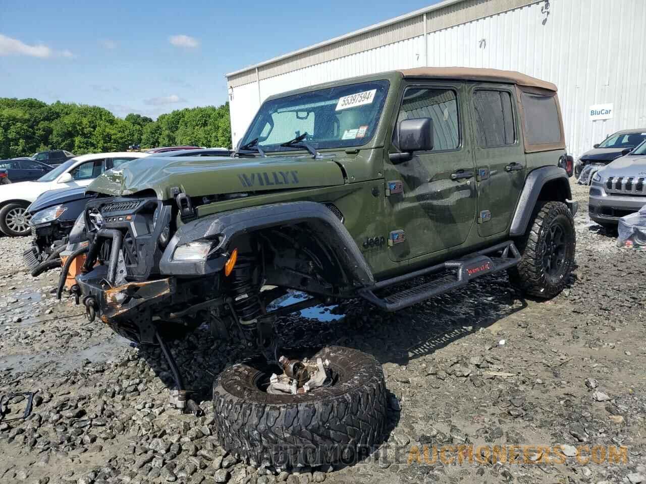 1C4HJXDG0MW501523 JEEP WRANGLER 2021