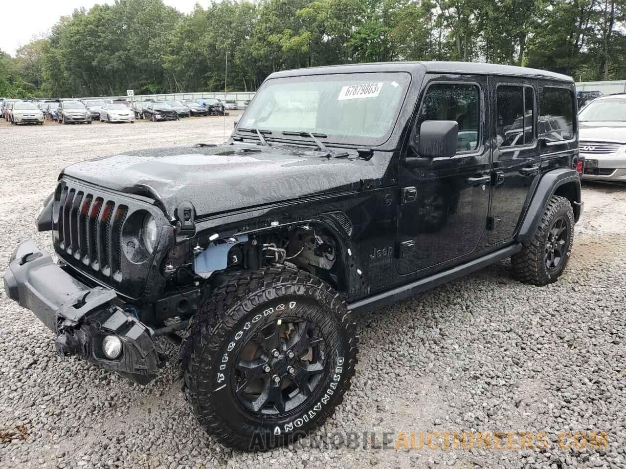 1C4HJXDG0MW558157 JEEP WRANGLER 2021