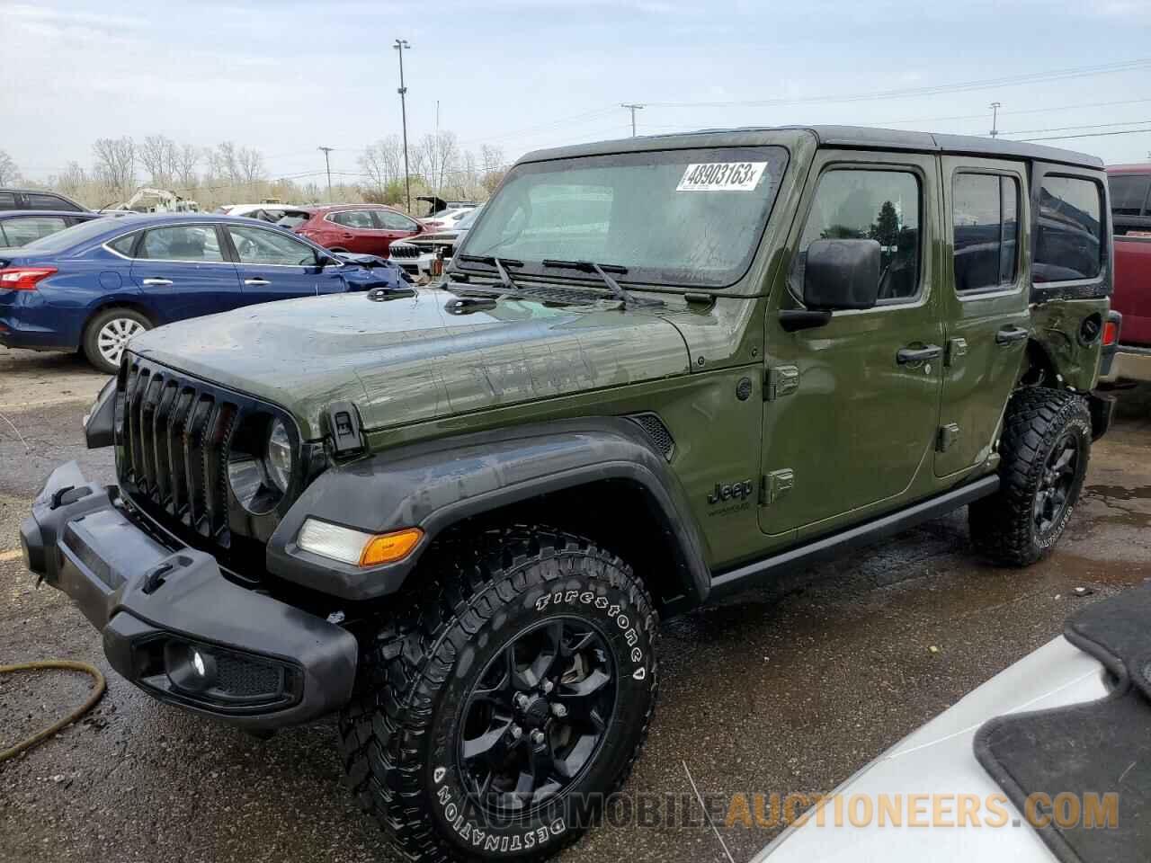 1C4HJXDG0MW647615 JEEP WRANGLER 2021