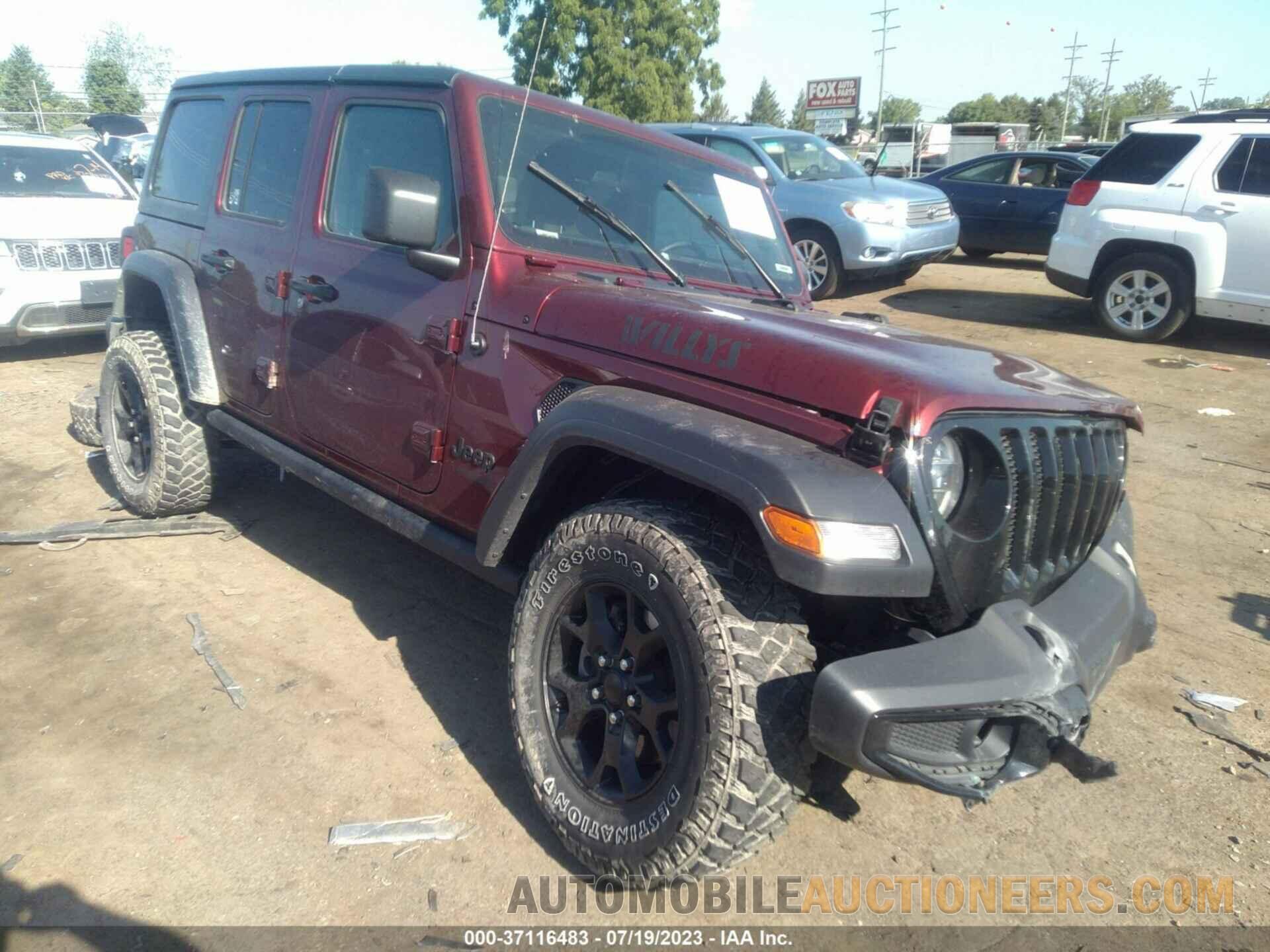 1C4HJXDG0MW692540 JEEP WRANGLER 2021