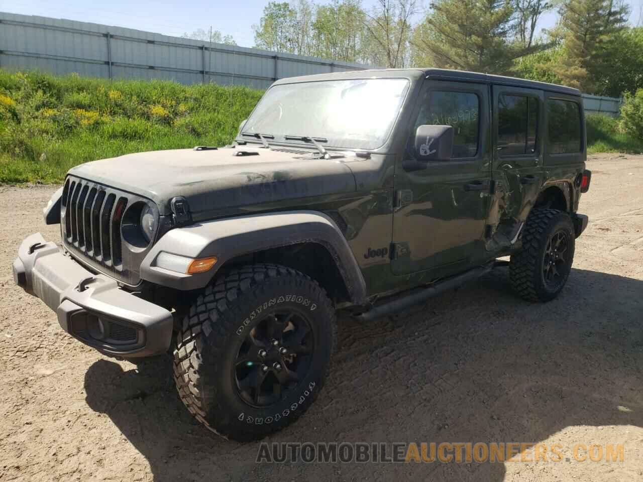 1C4HJXDG0MW766197 JEEP WRANGLER 2021