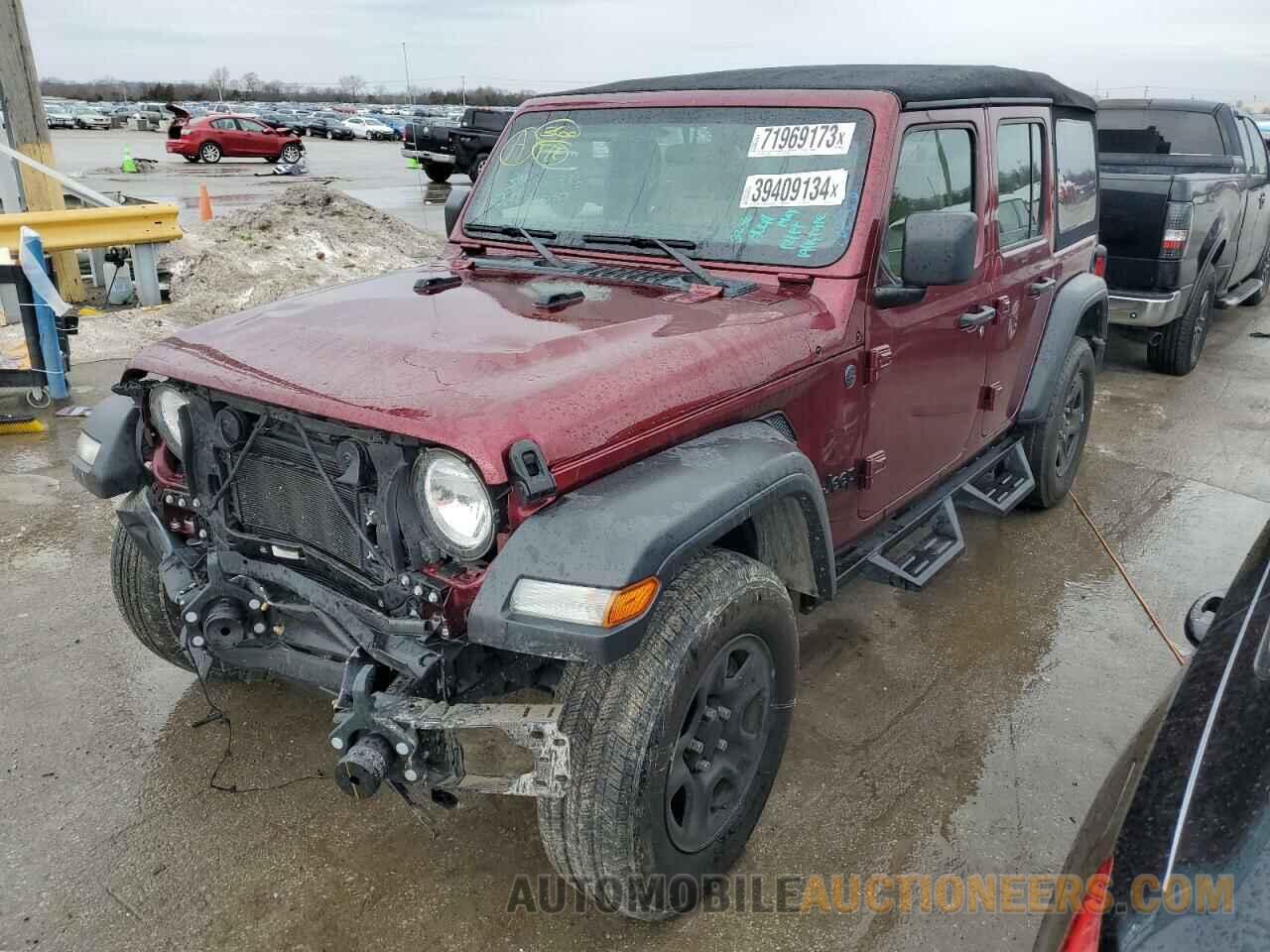 1C4HJXDG0NW100216 JEEP WRANGLER 2022