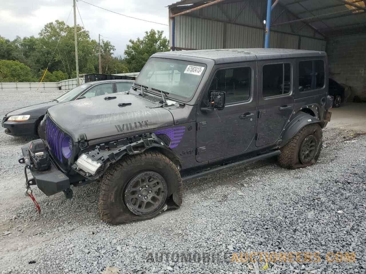 1C4HJXDG0NW183811 JEEP WRANGLER 2022