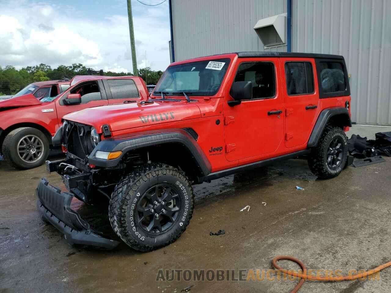 1C4HJXDG0NW200445 JEEP WRANGLER 2022