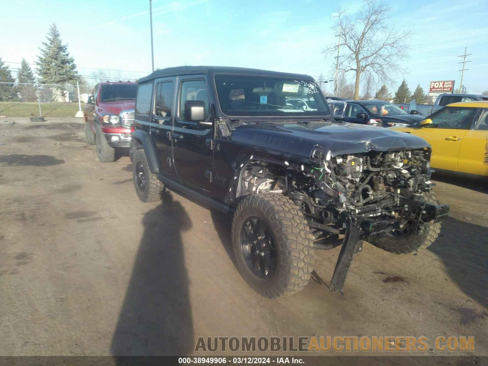 1C4HJXDG0NW208822 JEEP WRANGLER UNLIMITED 2022