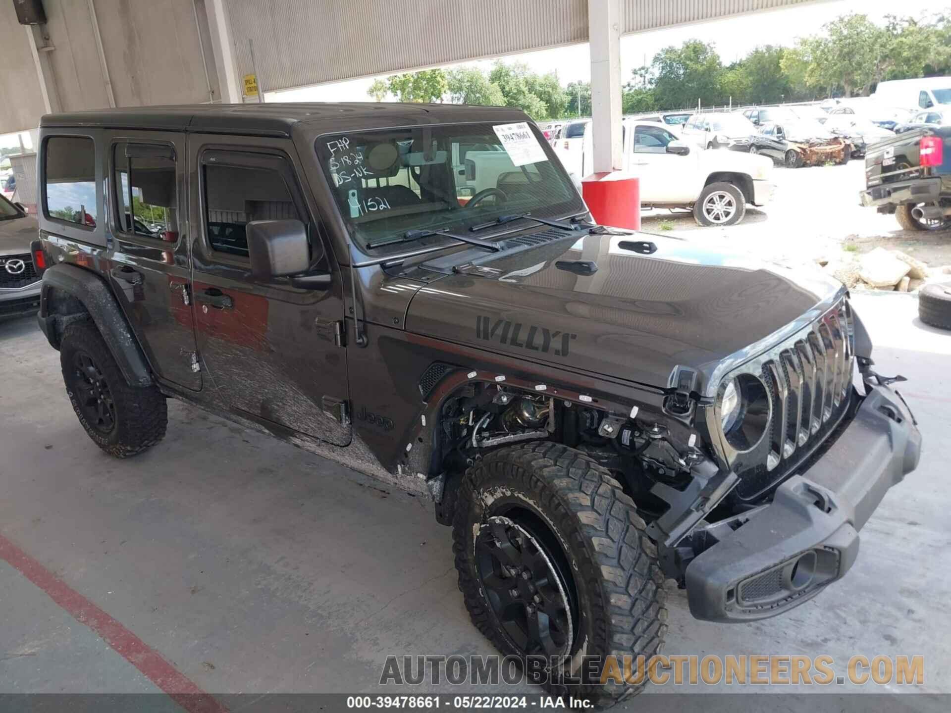 1C4HJXDG0NW210859 JEEP WRANGLER UNLIMITED 2022