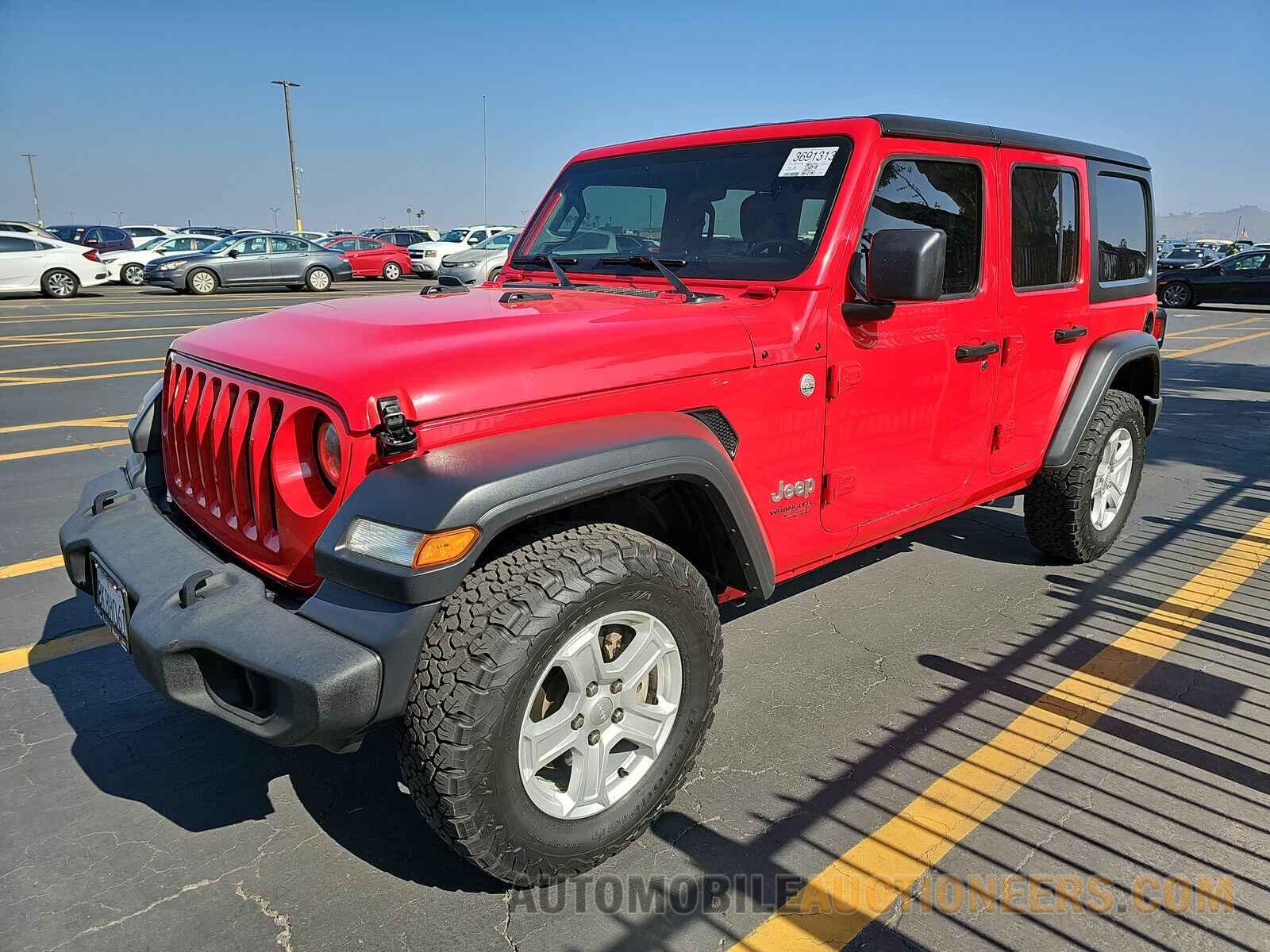 1C4HJXDG1KW500409 Jeep Wrangler Unlimited 2019