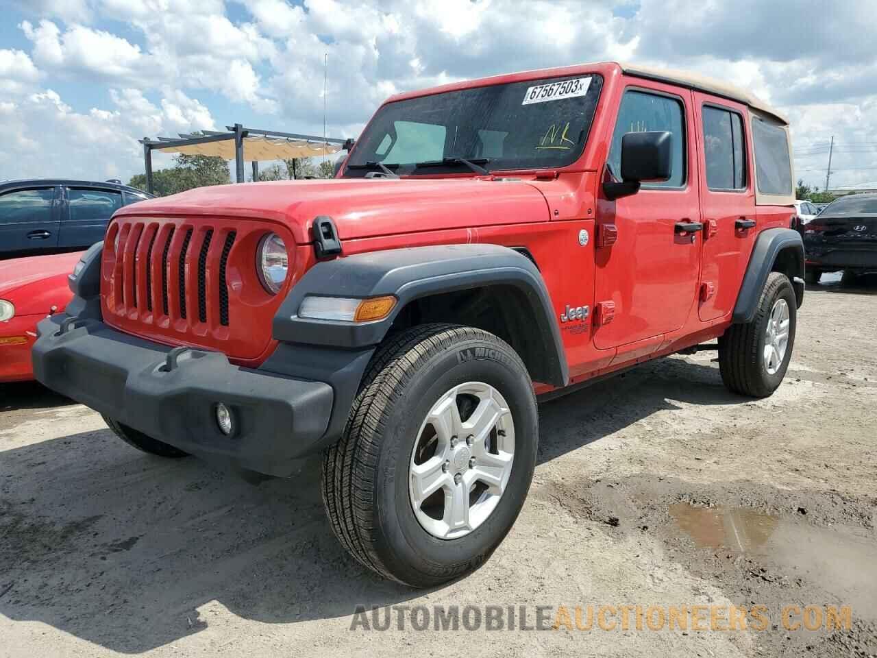 1C4HJXDG1KW558603 JEEP WRANGLER 2019