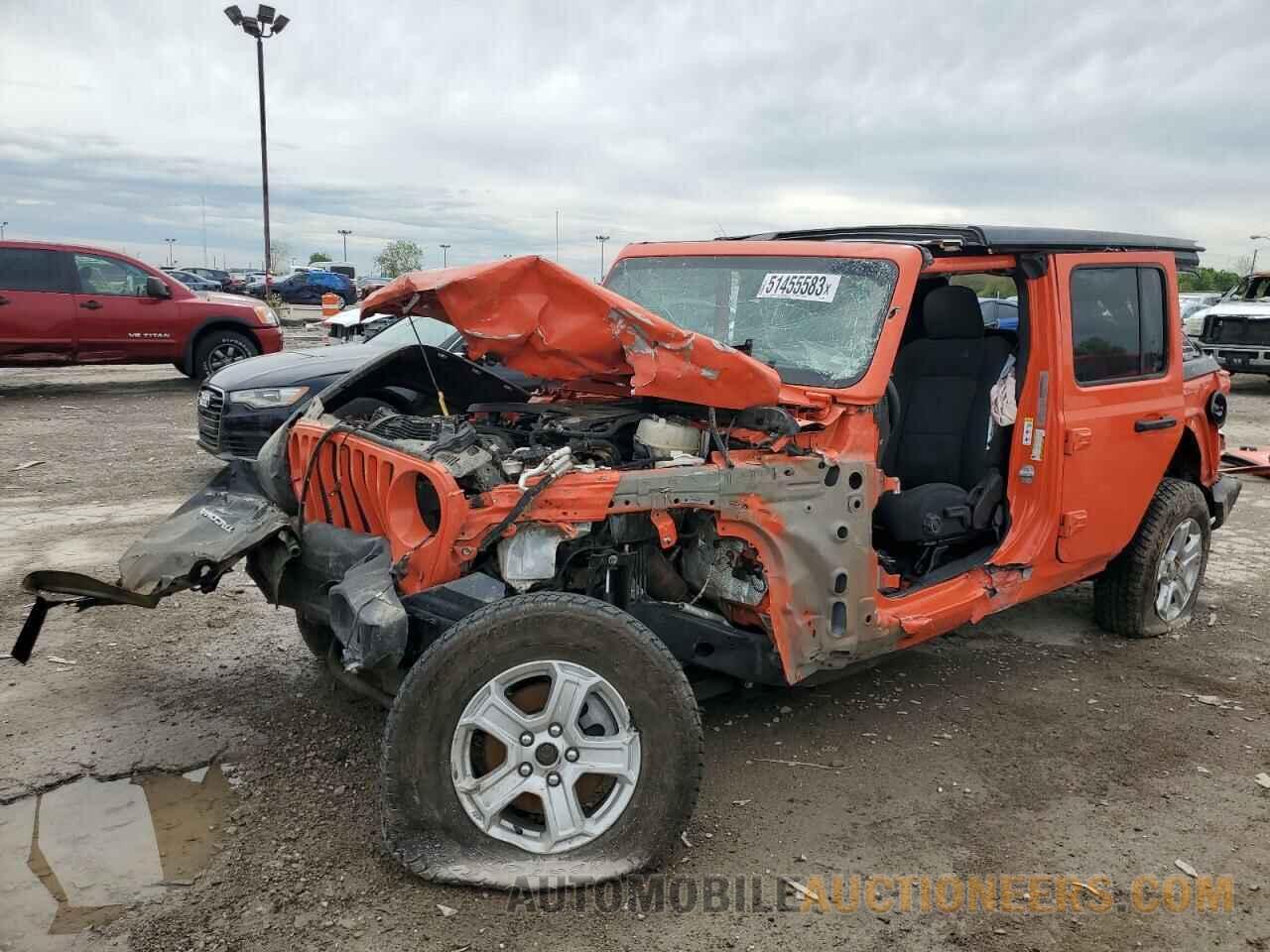 1C4HJXDG1KW568290 JEEP WRANGLER 2019