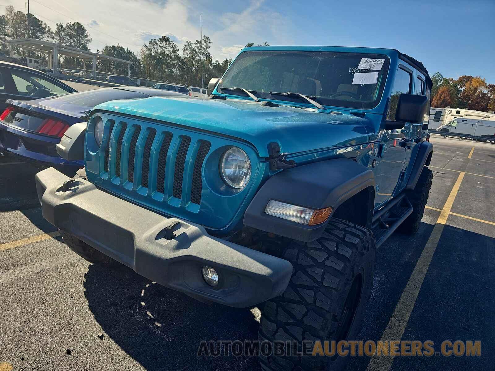 1C4HJXDG1KW599135 Jeep Wrangler Unlimited 2019