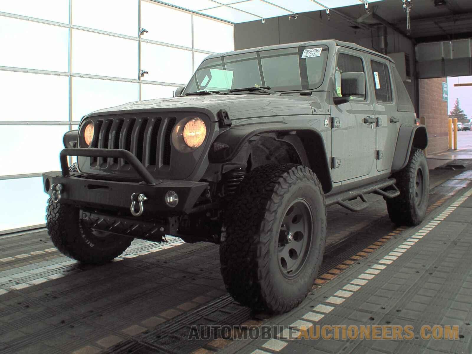 1C4HJXDG1KW677154 Jeep Wrangler Unlimited 2019